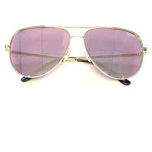 Quay High Key Aviator Sunglasses